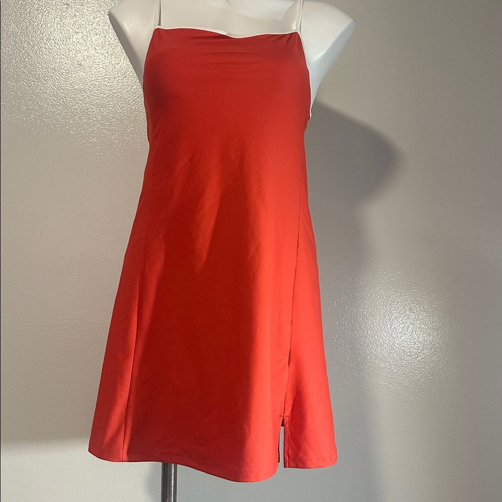 Athletic orange dress size medium